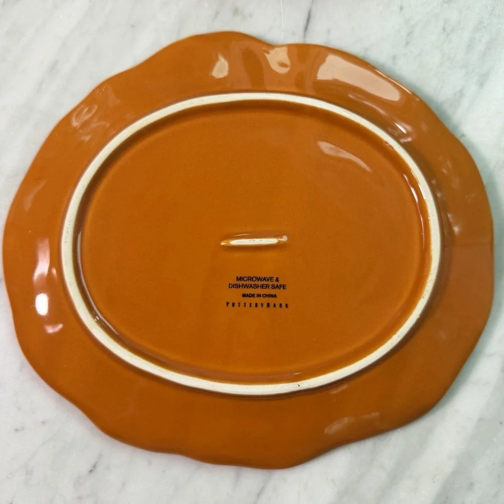 Pottery Barn Retired Rustic‎ Pumpkin 9